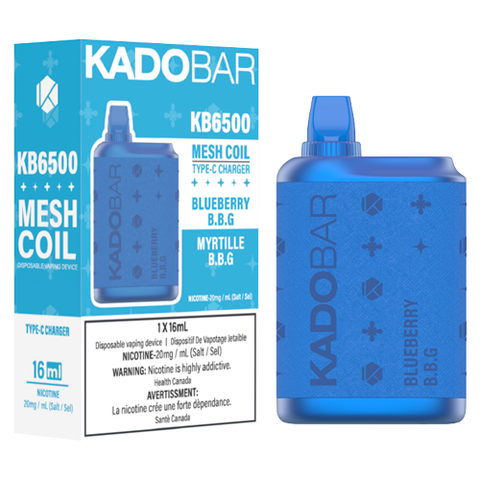 KADOBAR 6500 DISPOSABLE- Blueberry BBG