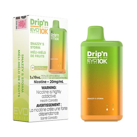 DRIP'N EVO 10K DISPOSABLE Snazzy S Storm 20mg